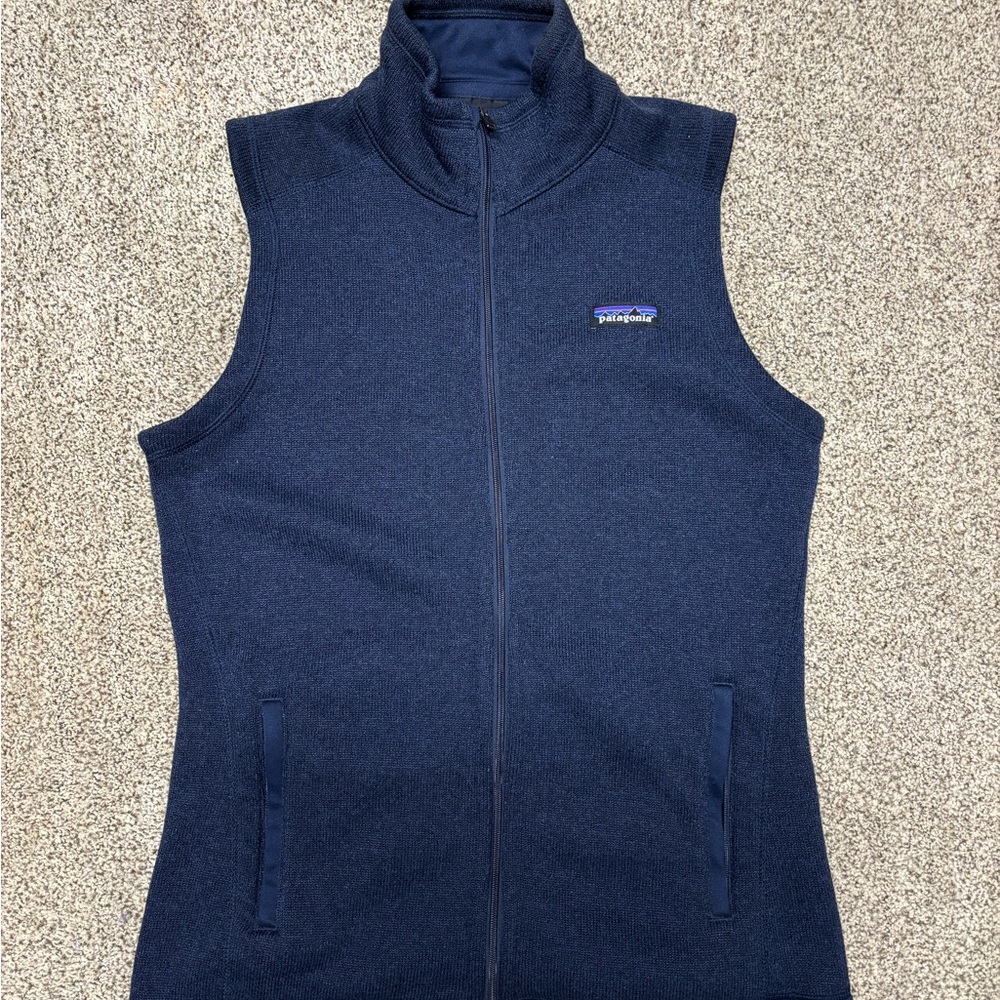 Patagonia Navy Blue Fleece Vest